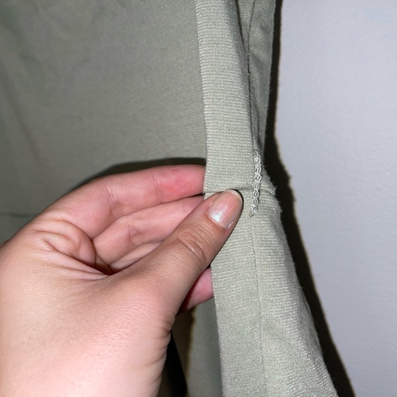 Altar’d State Sage Green Short Dress, Structured and gathered waist EUC small - Picture 15 of 16